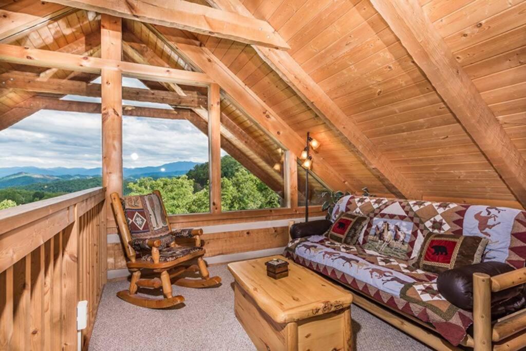 View! Private! Hot Tub,Pool Table,Fireplace,Relax! Sevierville Exterior photo